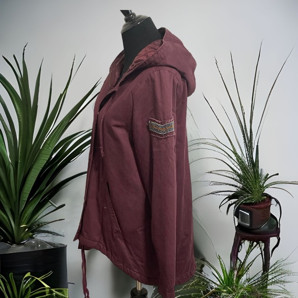 Aeropostale Burgundy Jacket (M) - Picture 3 of 7